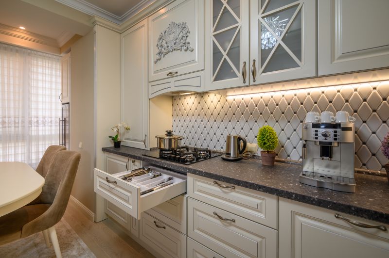 Elegant Kitchen with Backsplash